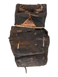 [CIVIL WAR]. Federal issue double bag knapsack.