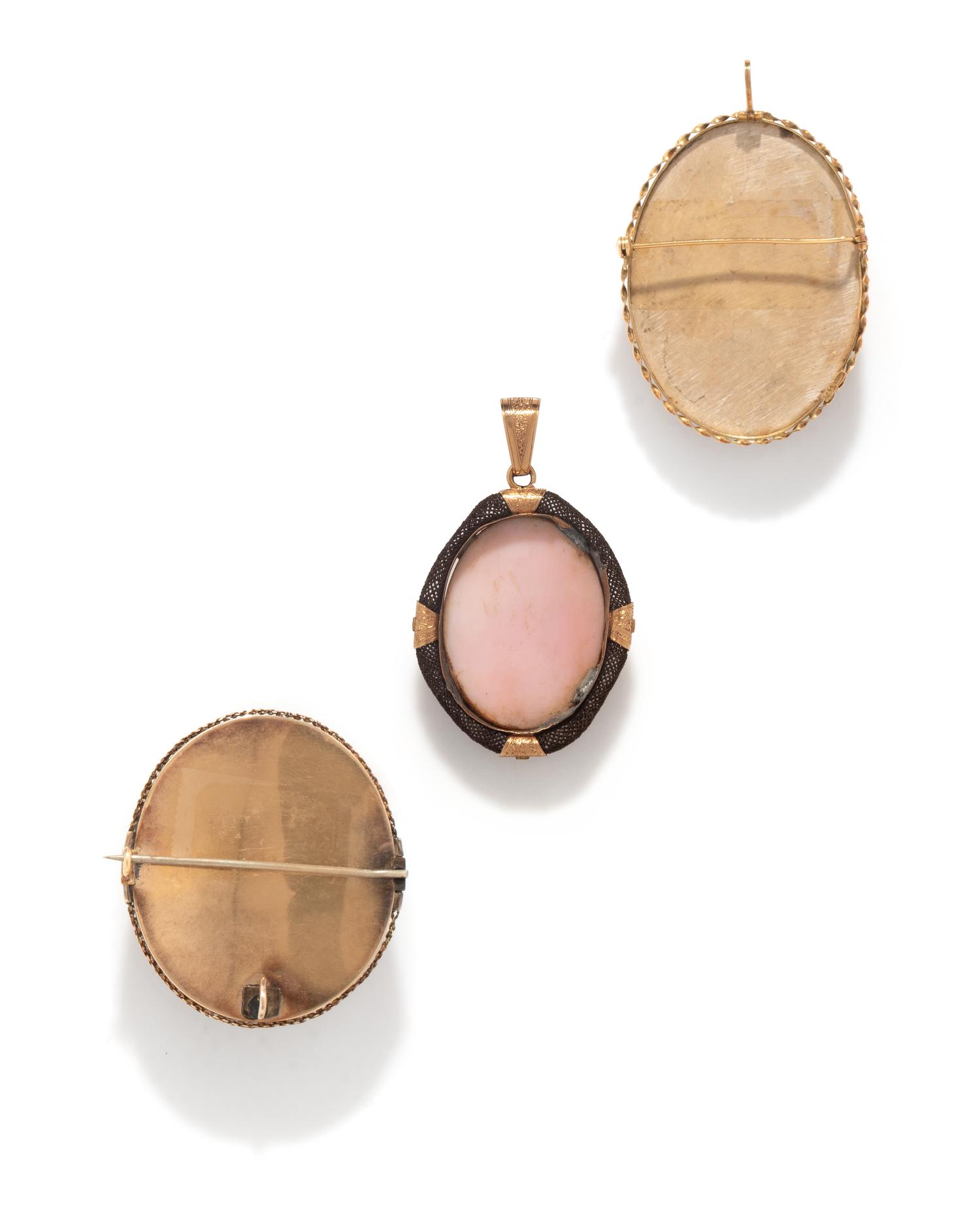 ANTIQUE, COLLECTION OF CAMEOS