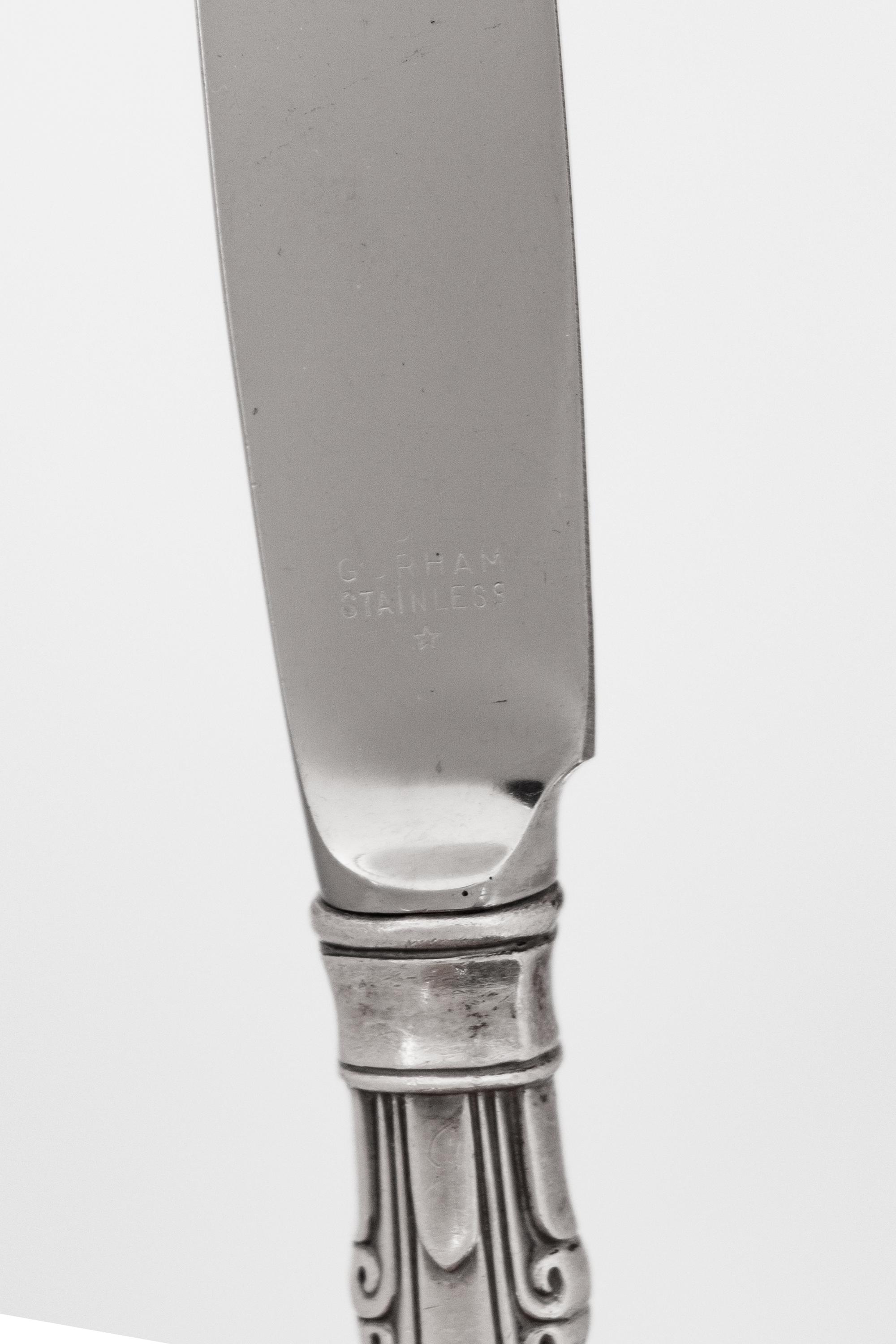 An American Silver Flatware Service
