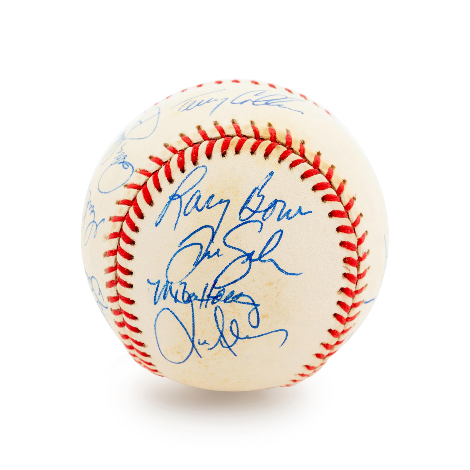 A Group of 19 Los Angeles Angels Signed Baseballs,
