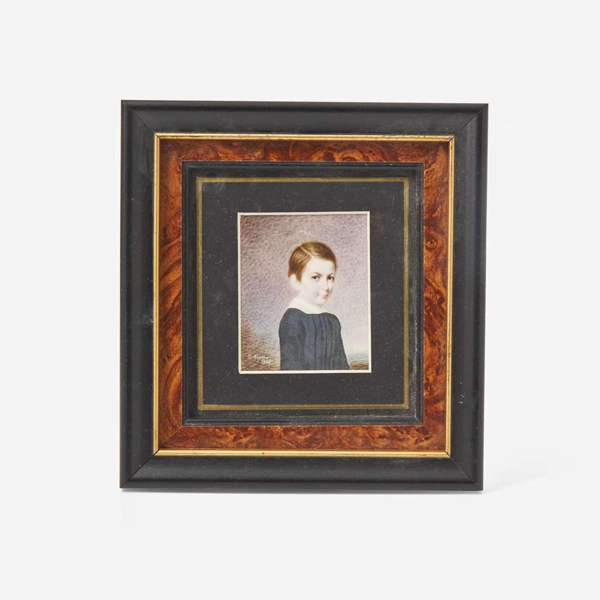Charles Rogers (Boston, active 1844-1846) Portrait of a Young Boy