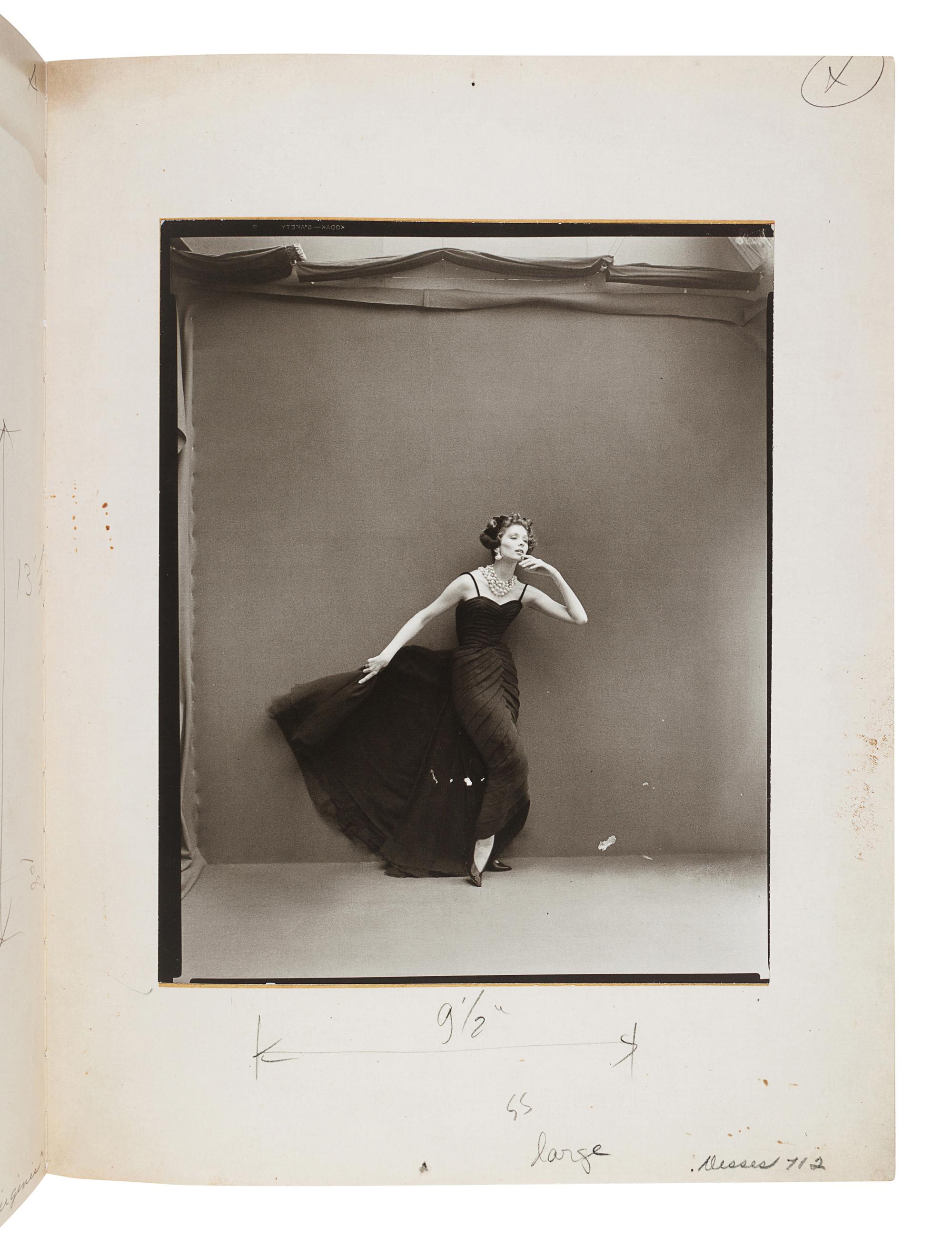 [AVEDON, Richard (1923-2004)]. THURMAN, Judith. Richard Avedon, Made in France. San Francisco: Fraenkel Gallery, 2002.