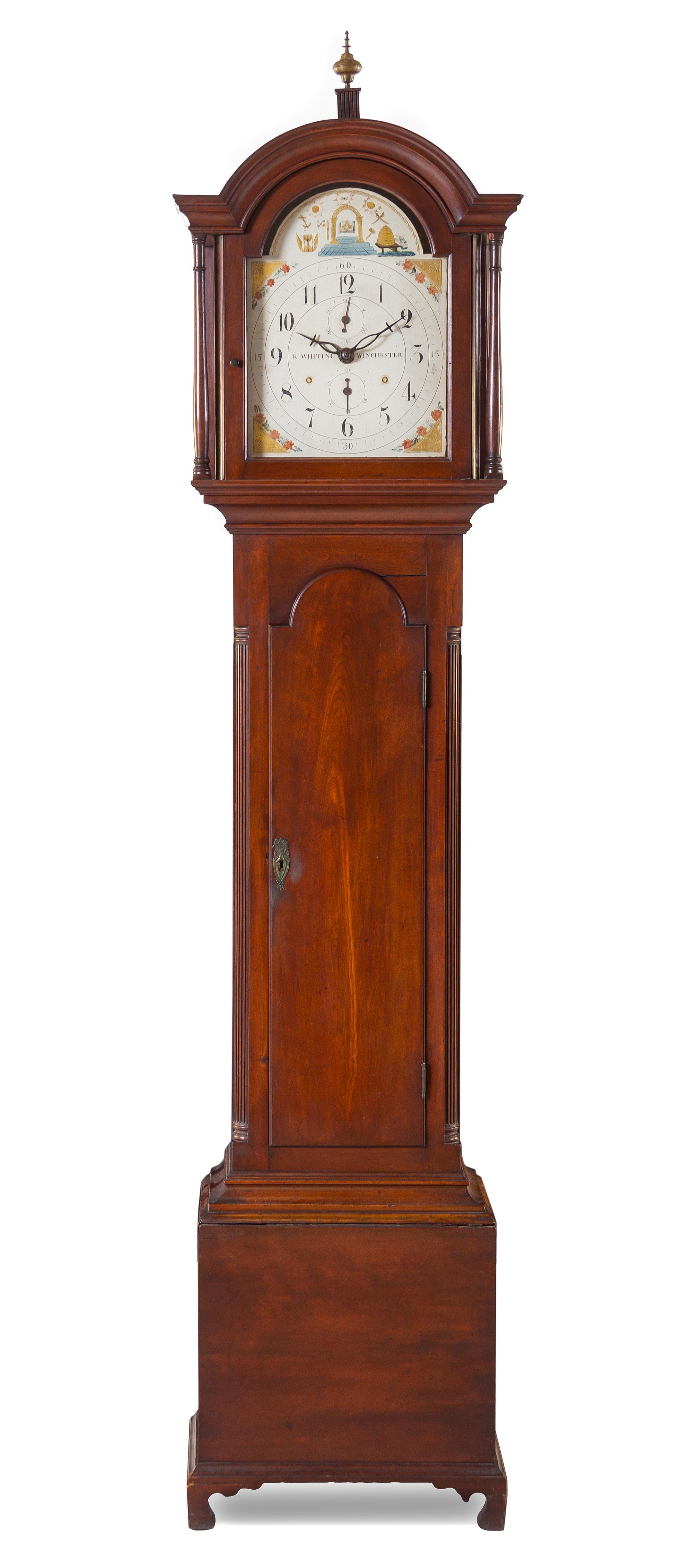 An American Tall Case Clock