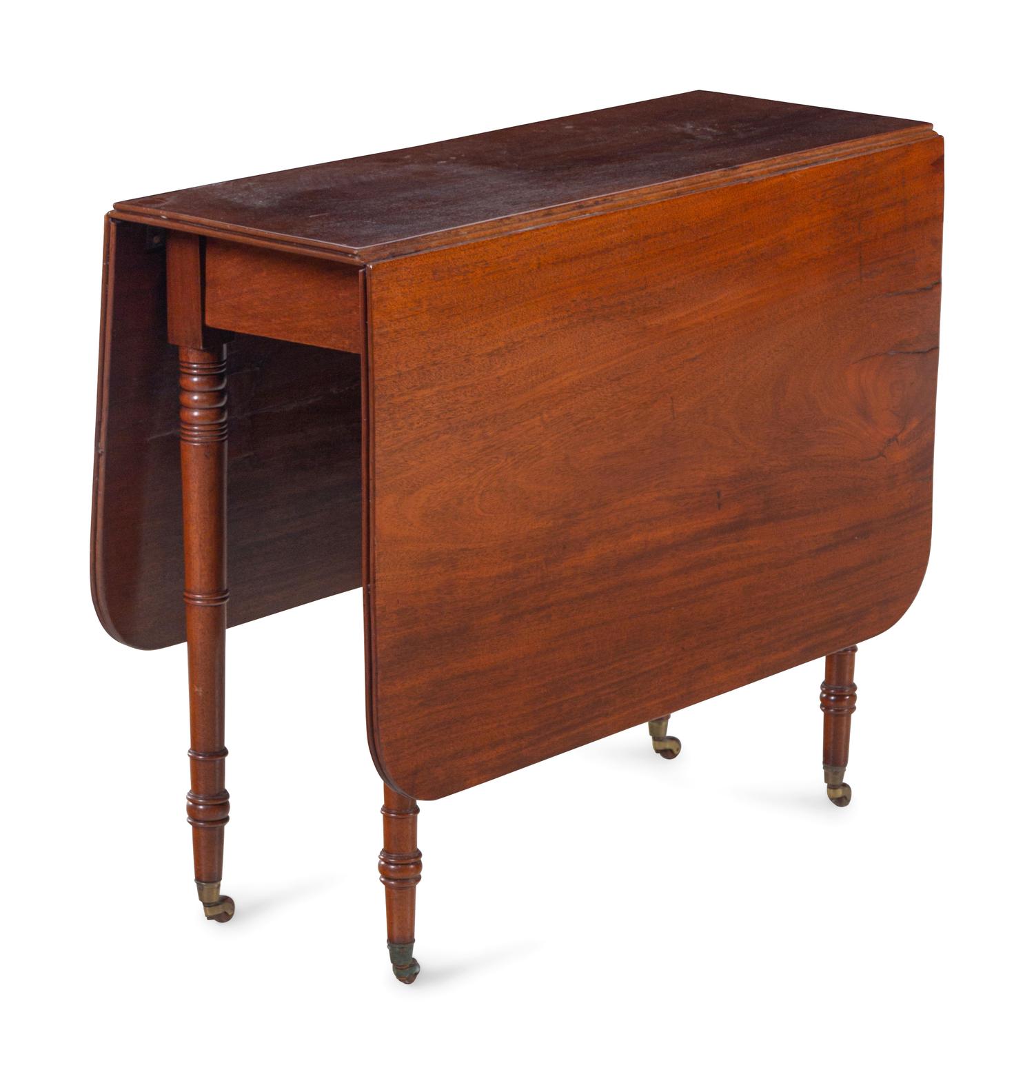 A George IV Mahogany Drop-Leaf Table