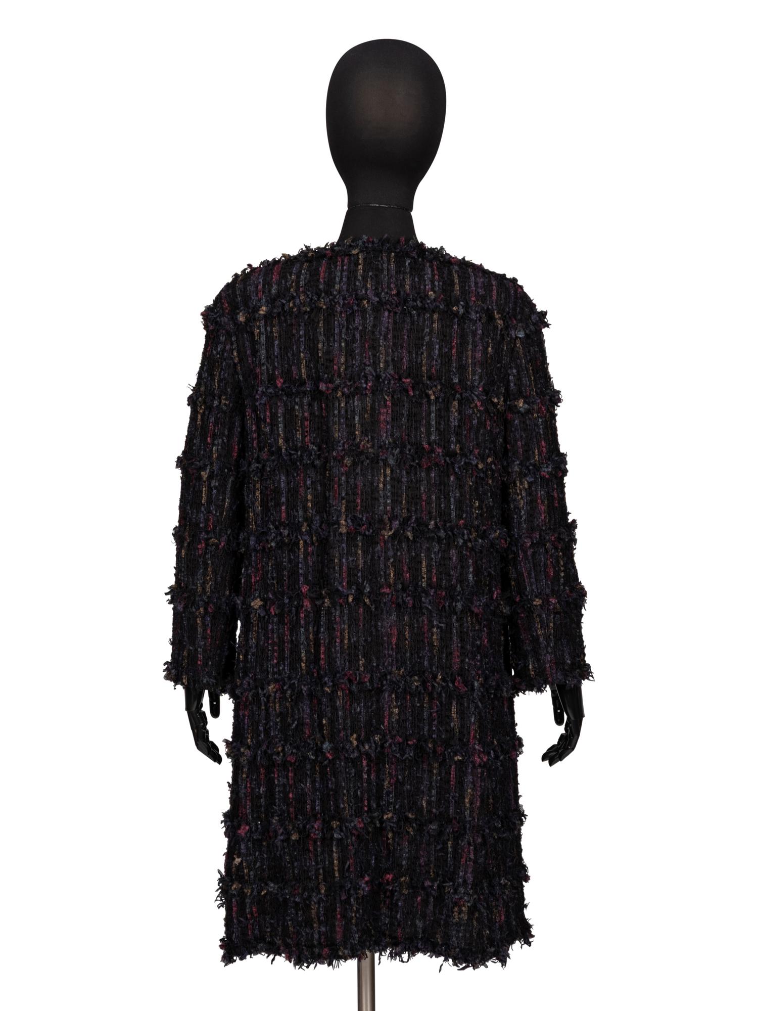 CHANEL, TWEED DUSTER JACKET