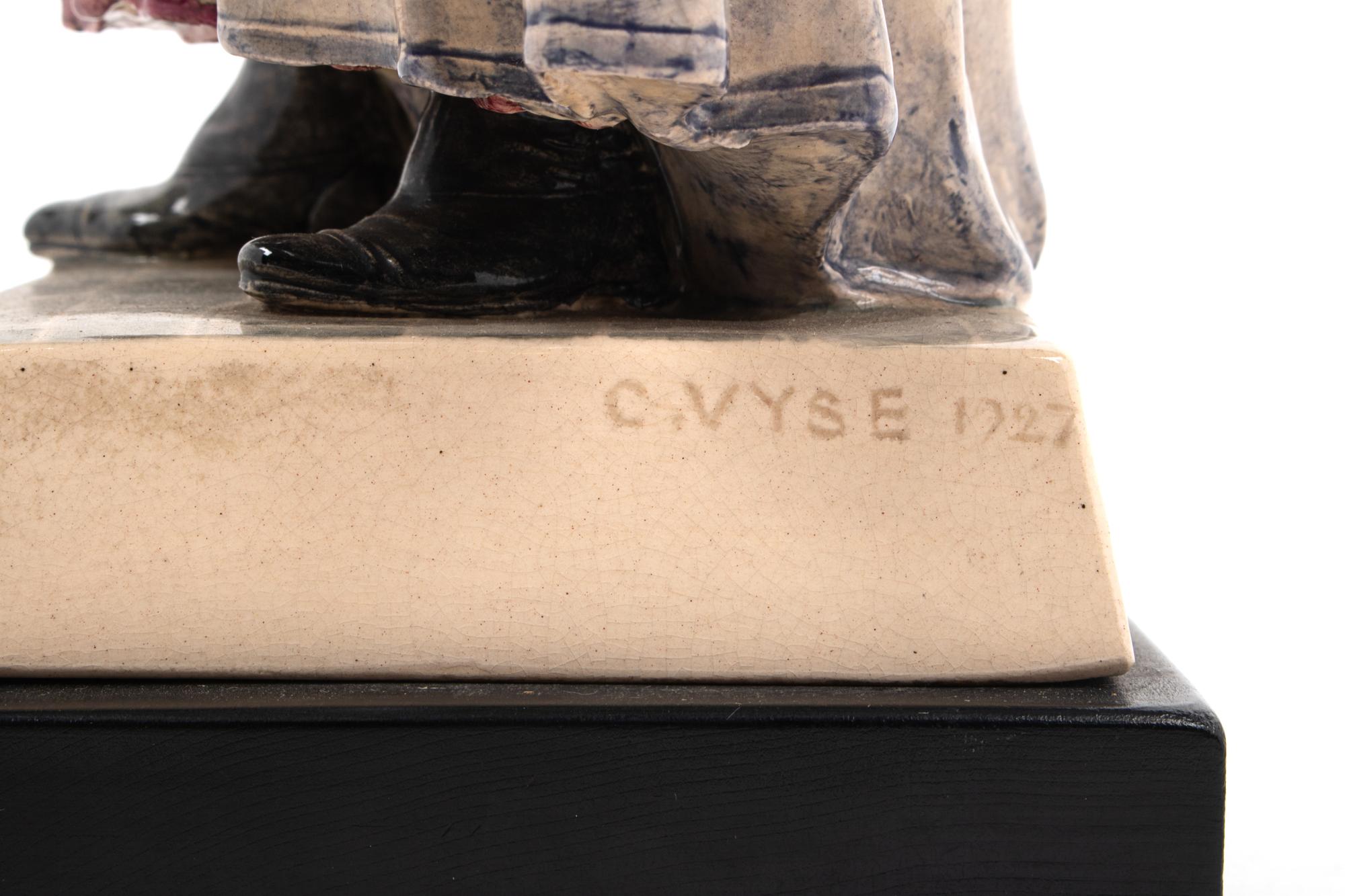 A Charles Vyse Porcelain Figure