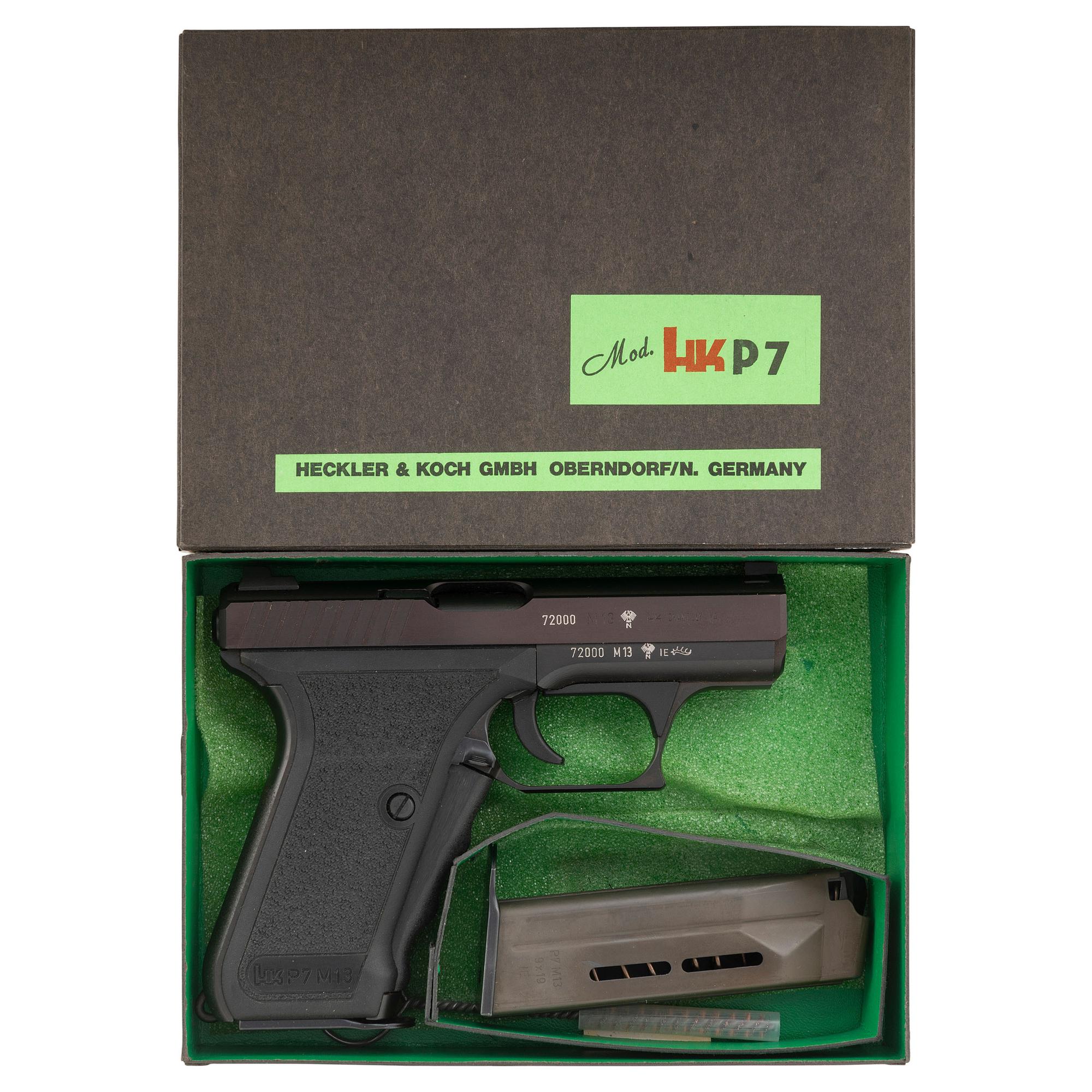 *Scarce Heckler & Koch P7M13 Pistol in Factory Box
