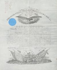 LINCOLN, Abraham (1809-1865). Partly printed appointment signed ("Abraham Lincoln"), as President of the United States. Washington, D.C., 28 December 1861.
