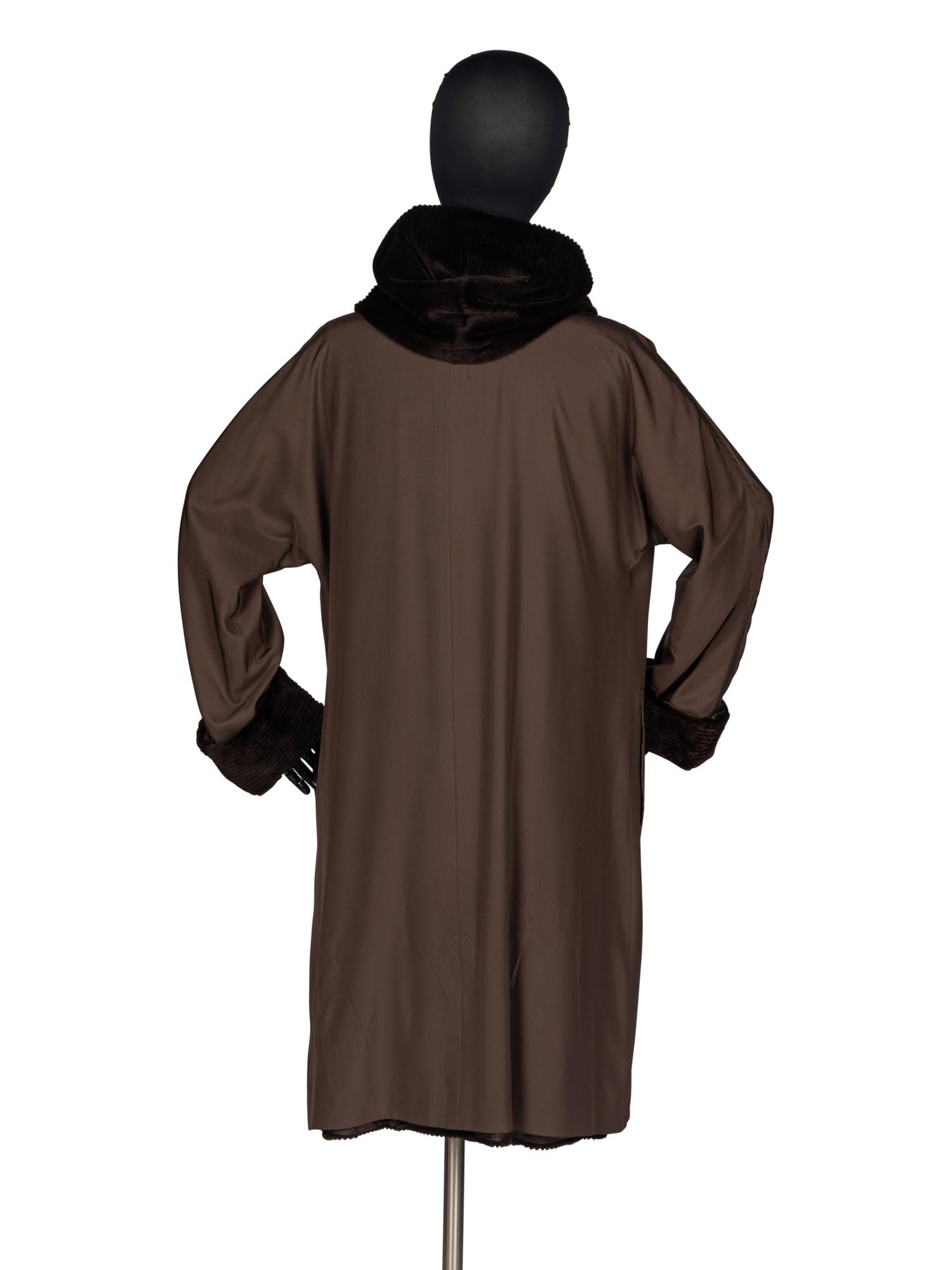J. Mendel Reversible Sheared Mink Coat