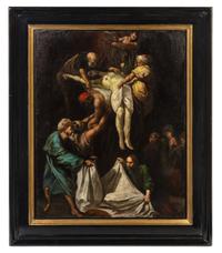 Follower of Jean Jouvenet, (18th Century), The Descent From the Cross
