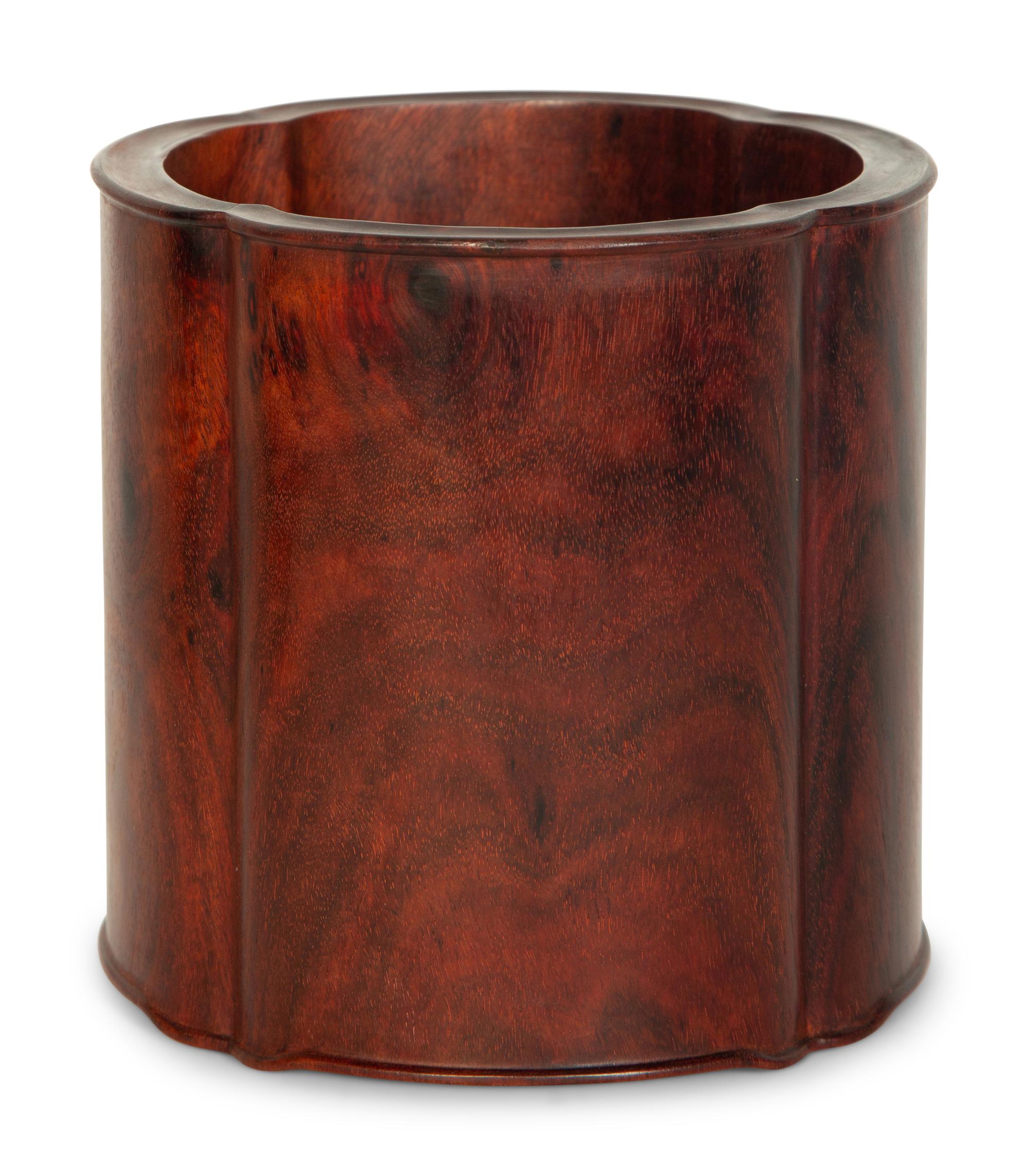 A Chinese Huanghuali Brushpot