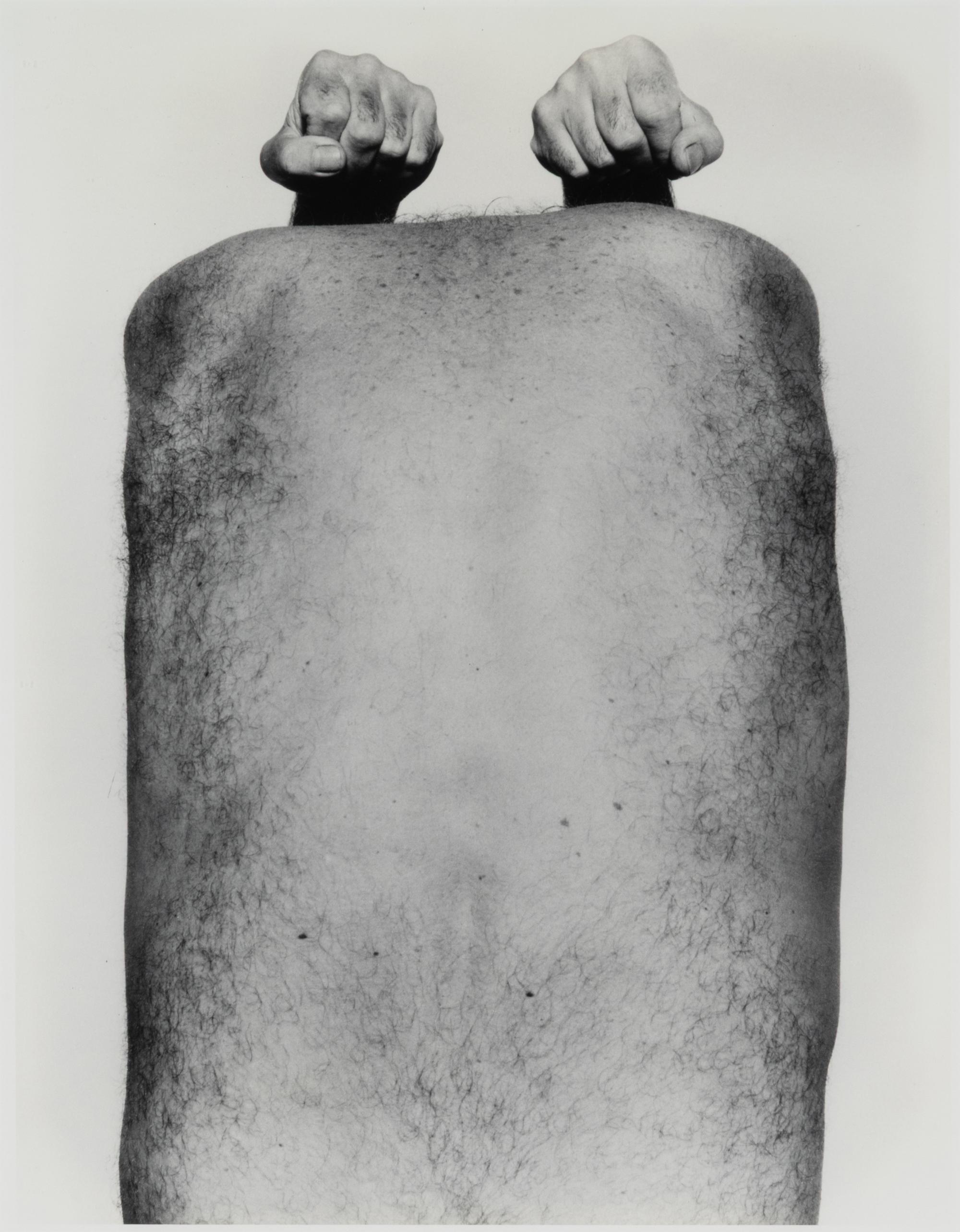 Self Portrait (Back with Arms Above), 1984