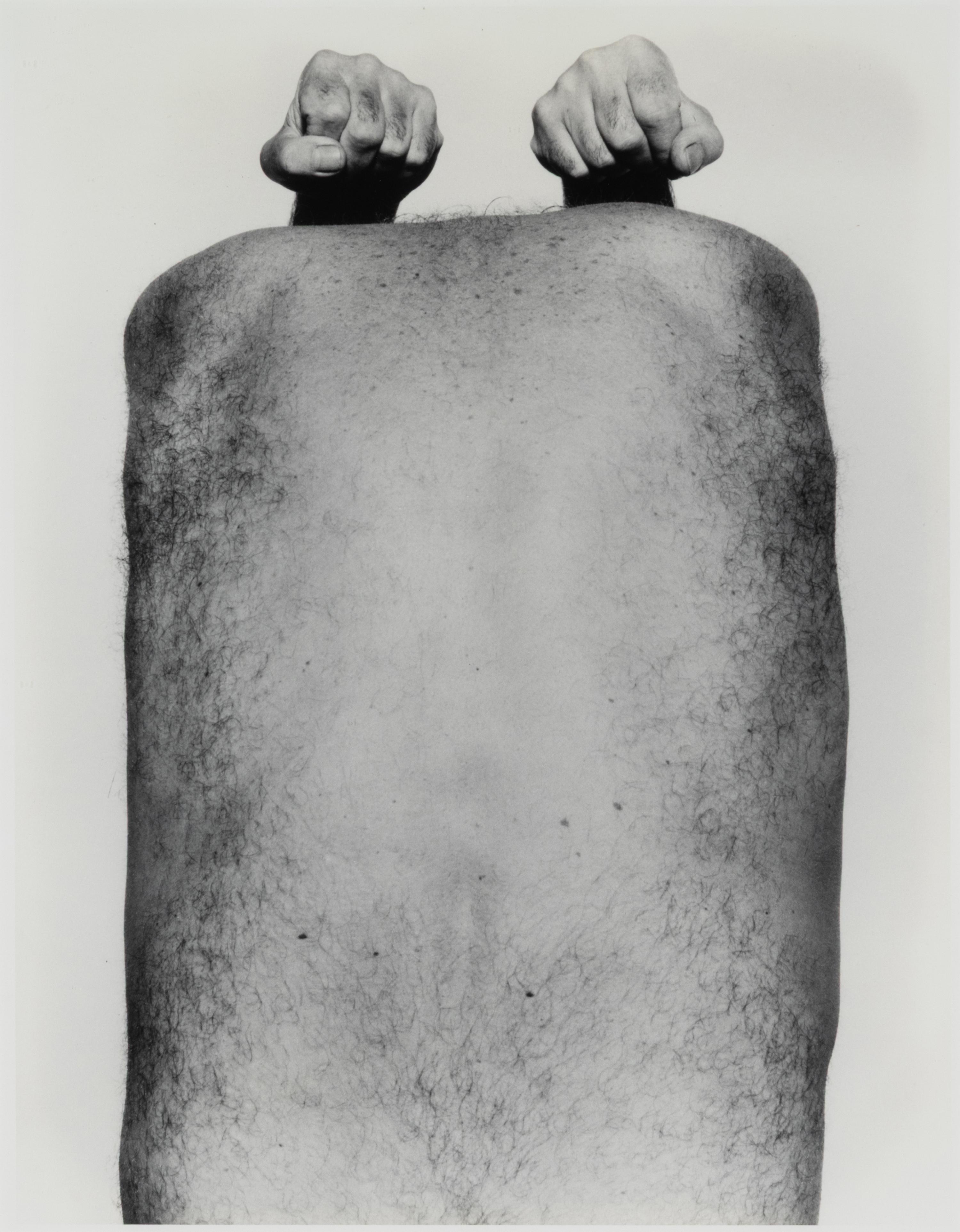 Self Portrait (Back with Arms Above), 1984