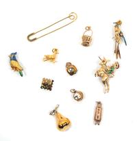 An Assortment of Goldtone Items,