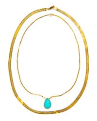 A Collection of 14 Karat Yellow Gold Necklaces,