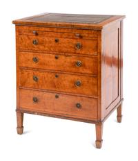 An English Mahogany Small Chest of Drawers