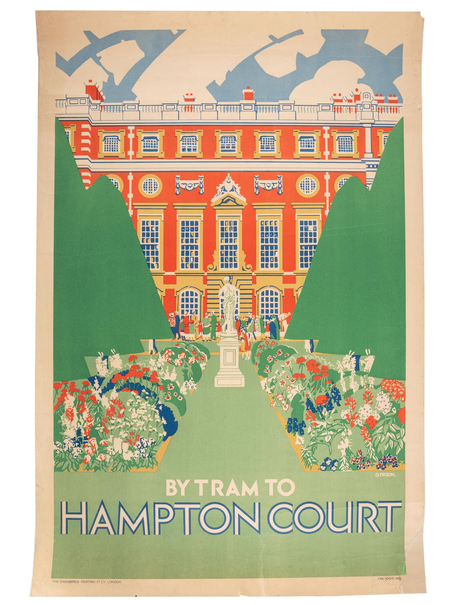 Eight London Underground and Other Travel Posters