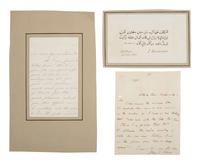 [AUTOGRAPHS]. Signatures of British notables, including REYNOLDS, HARDY, ELIOT, and DOYLE.