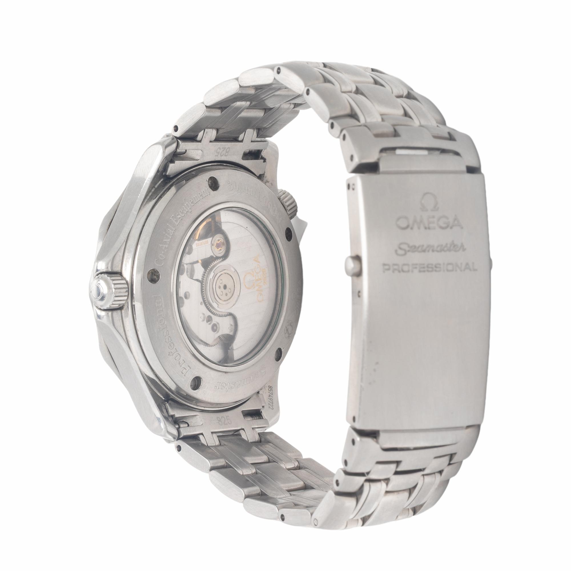 Omega, Ref. 2535.80.00, Stainless Steel 'Seamaster' Watch, with Box & Papers