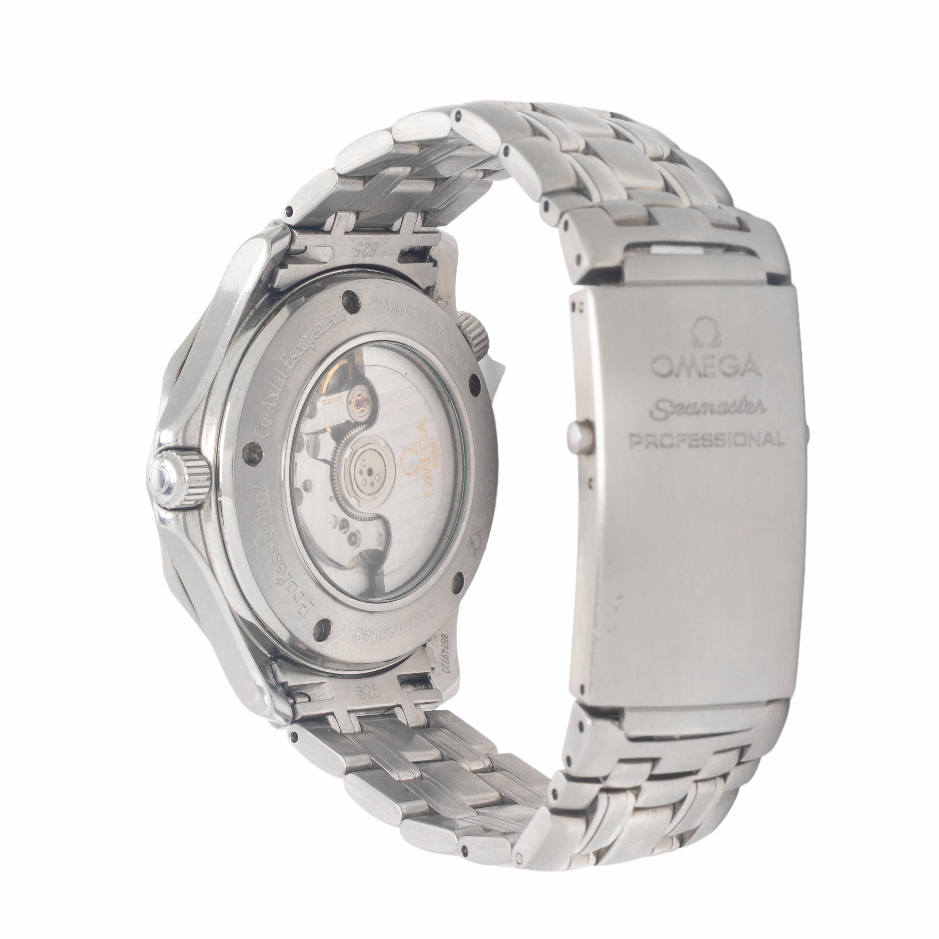Omega, Ref. 2535.80.00, Stainless Steel 'Seamaster' Watch, with Box & Papers