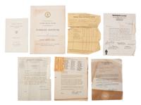 [EDUCATION]. An archive of documents, photographs, and ephemera identified to the Williams Family of Birmingham, Alabama, incl. Tuskegee Institute pennants and other documentation.