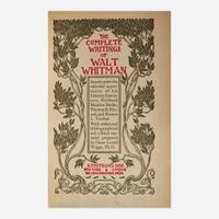 [Literature] Whitman, Walt The Complete Writings of Walt Whitman
