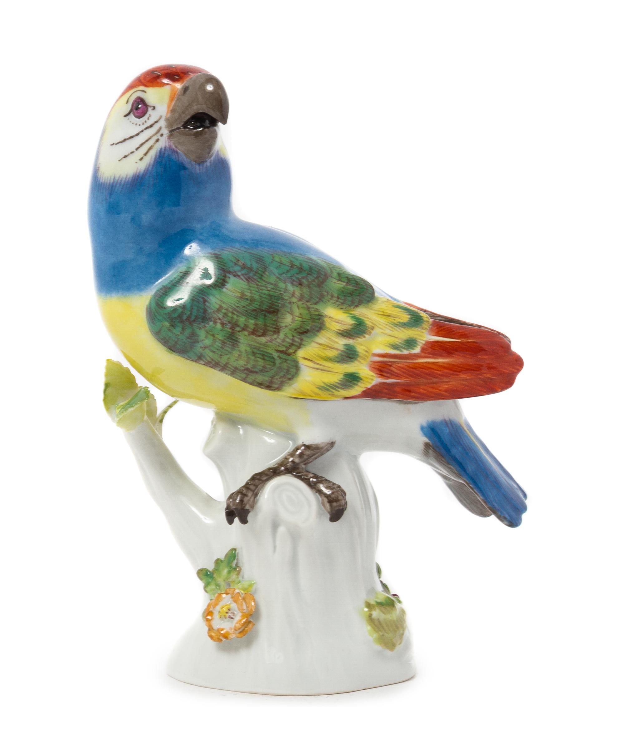 A Meissen Porcelain Ornithological Model Height 5 1/2 inches. — 19TH/20TH CENTURY