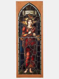 Caritas Stained Glass Window