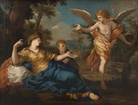 The Angel Appearing to Hagar and Ishmael