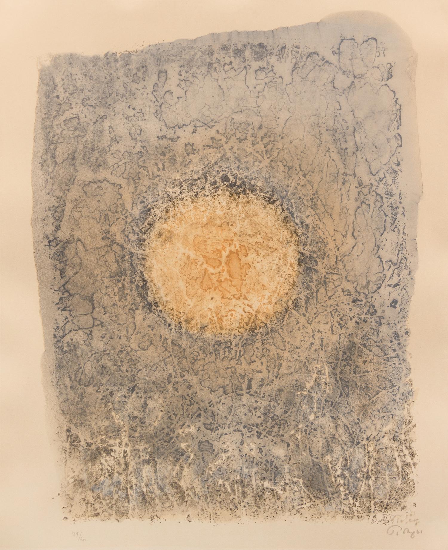 Mark Tobey, (American, 1890-1976), Louvre, 1961