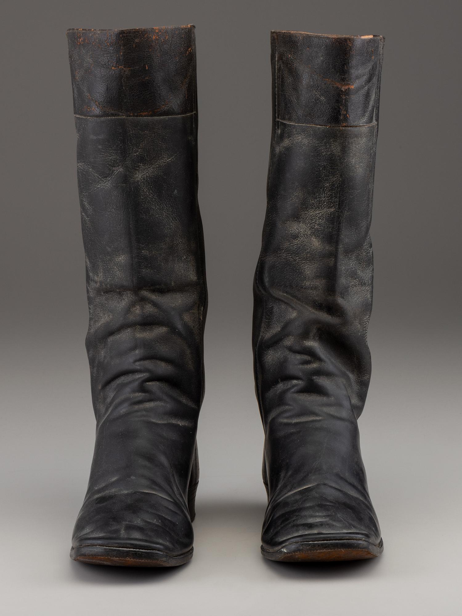 [CIVIL WAR]. Pair of officer's boots.