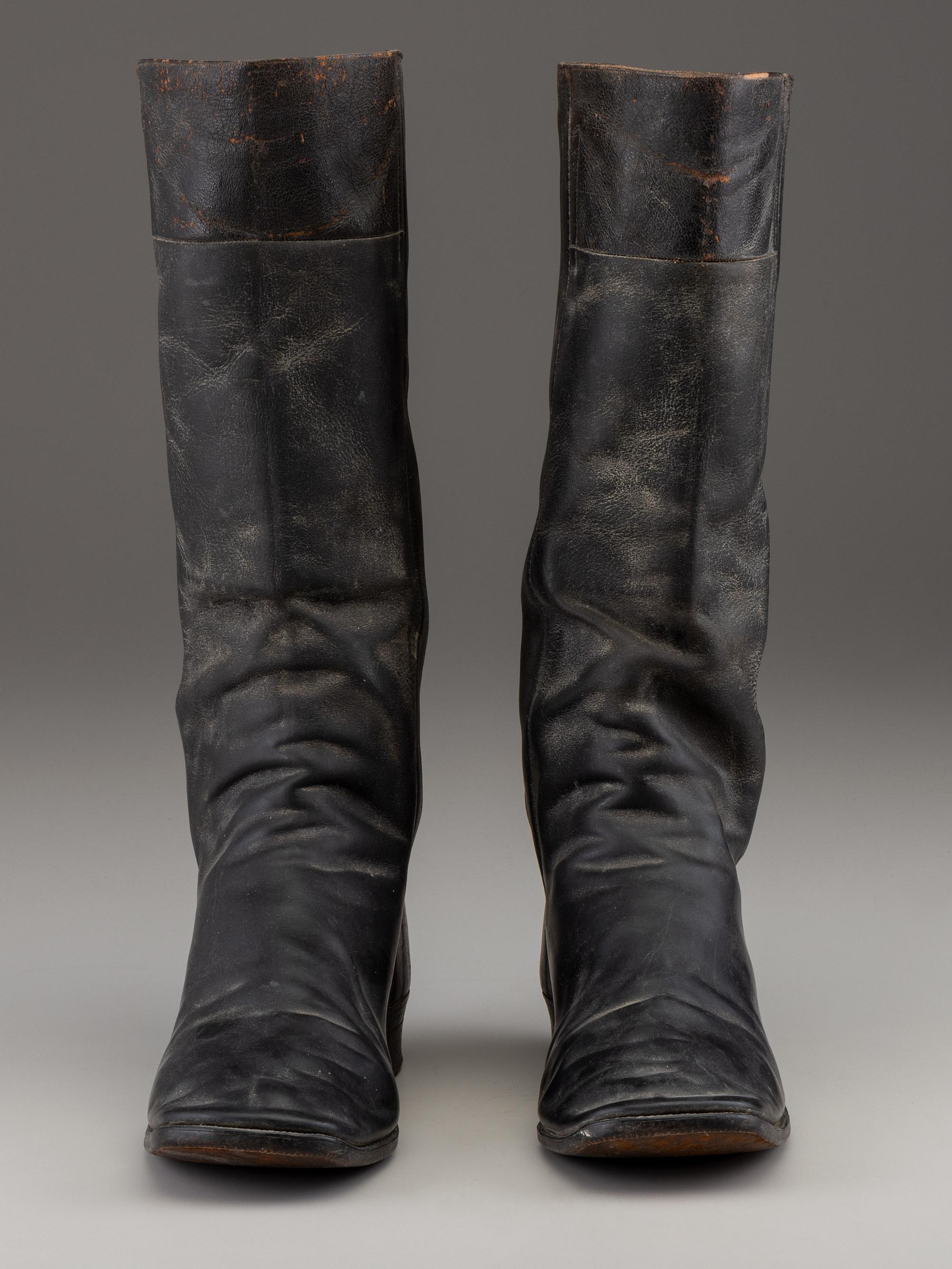 [CIVIL WAR]. Pair of officer's boots.
