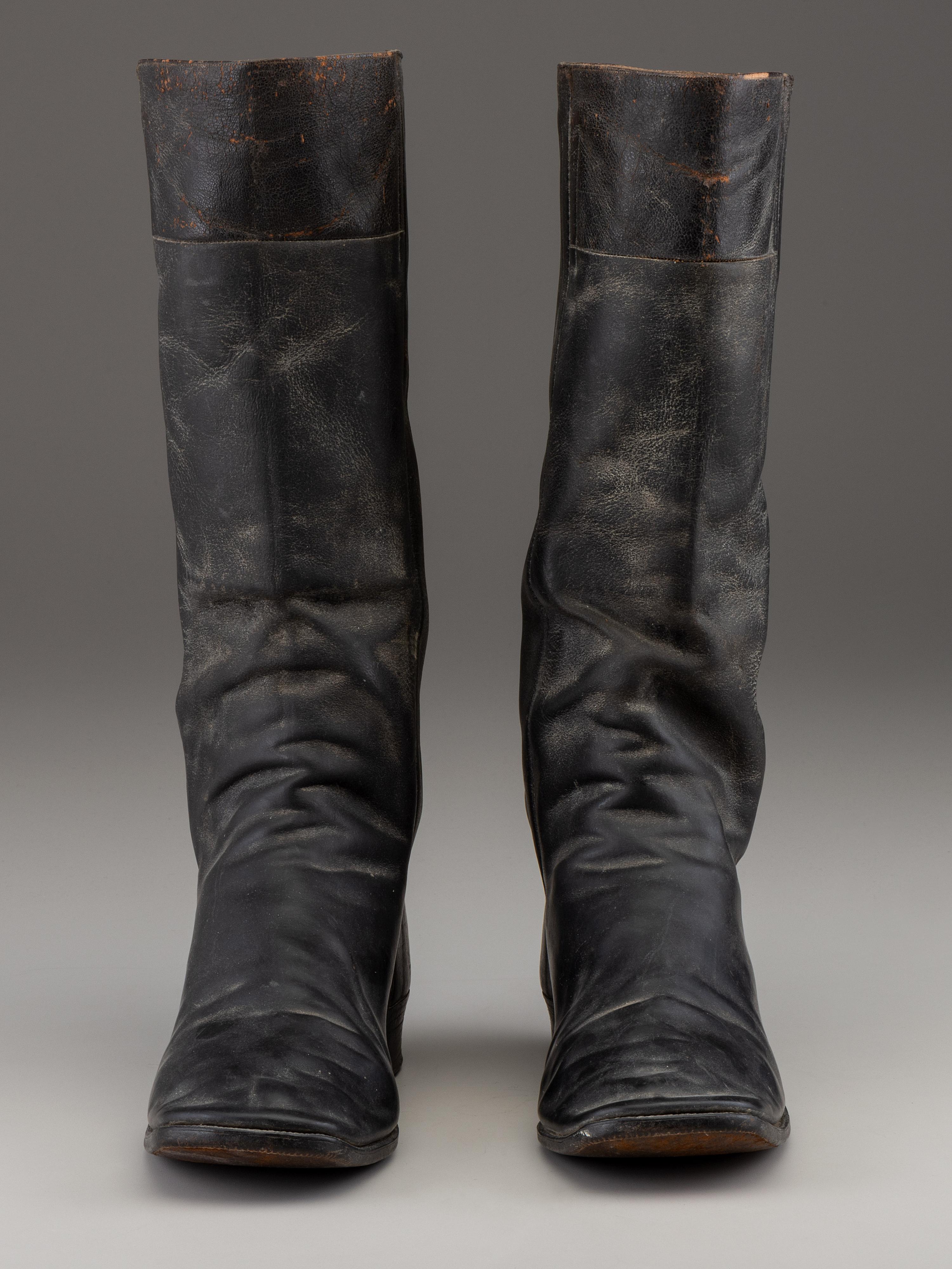 [CIVIL WAR]. Pair of officer's boots.