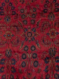 A Sarouk Wool Rug