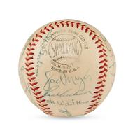 A 1955 Philadelphia Phillies Team Signed Autograph Baseball