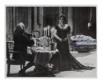 [20TH-CENTURY OPERA SINGERS]. A group of 6 photographs or photographic prints of opera singers from the 1950s-1960s, most signed and inscribed, comprising images of: