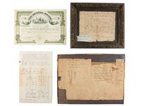 [WASHINGTON, George (1732-1799)]. Two Washington-related pamphlets, and other American ephemera.