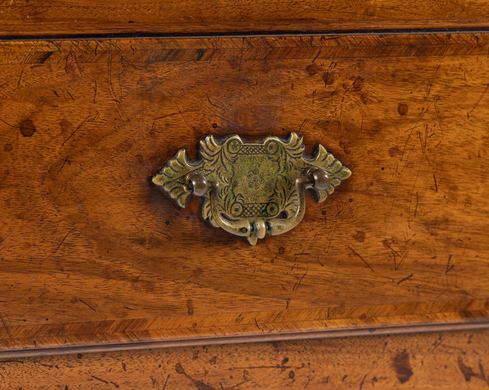 A George II Walnut Sideboard