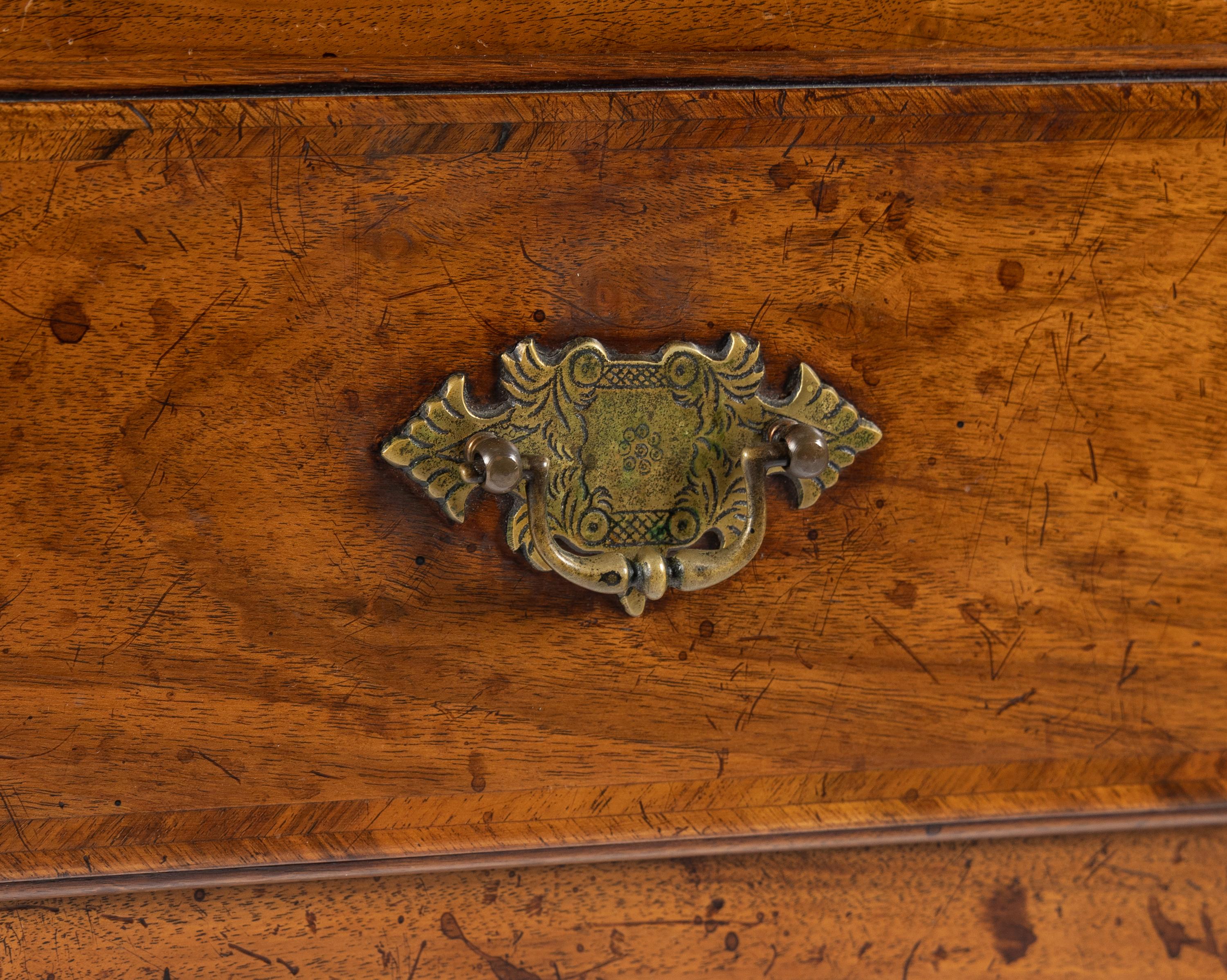 A George II Walnut Sideboard