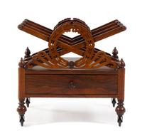 A Late Regency Rosewood Canterbury