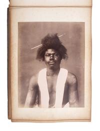 [EARLY PHOTOGRAPHY]. Album containing photographs of Egypt, Italy, and Brussels, incl. images by Félix BONFILS and Hippolyte ARNOUX.