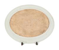 A Chinese Export Porcelain Cabbage Leaf Platter