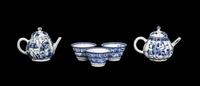 Five Chinese Export Porcelain Articles