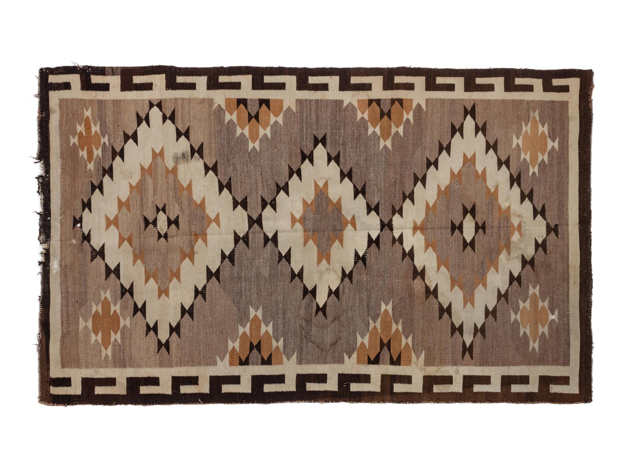 Three Navajo Regional Rugs
