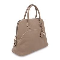 Hermès, Bolide 35 in Étain Swift Leather