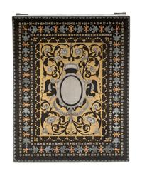 A French Brass and Pewter Inlaid Box