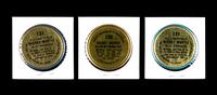 A Group of Three 1964 Topps Mickey Mantle Coins