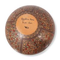 Polychrome Pottery Bowl