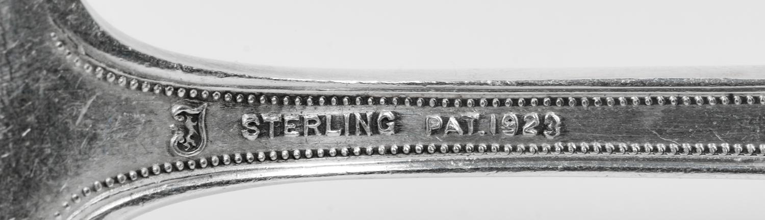 An American Silver Flatware Service