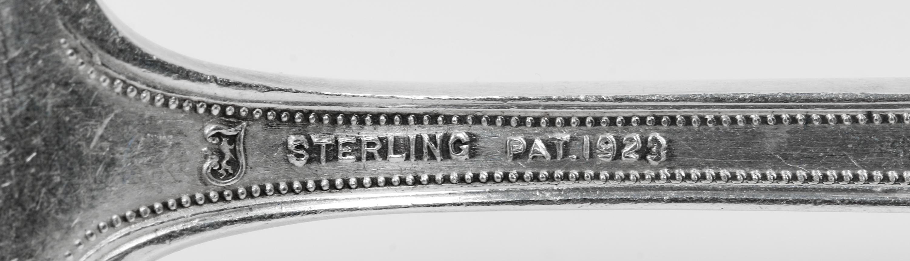 An American Silver Flatware Service